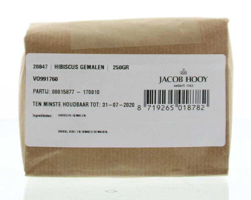 Jacob Hooy Hibiscus gemalen 250 Gram