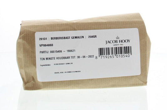 Jacob Hooy Berberisbast gemalen 250 Gram