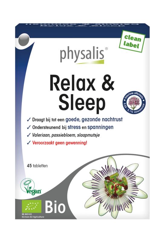 Physalis Relax & sleep bio 45 Tabletten