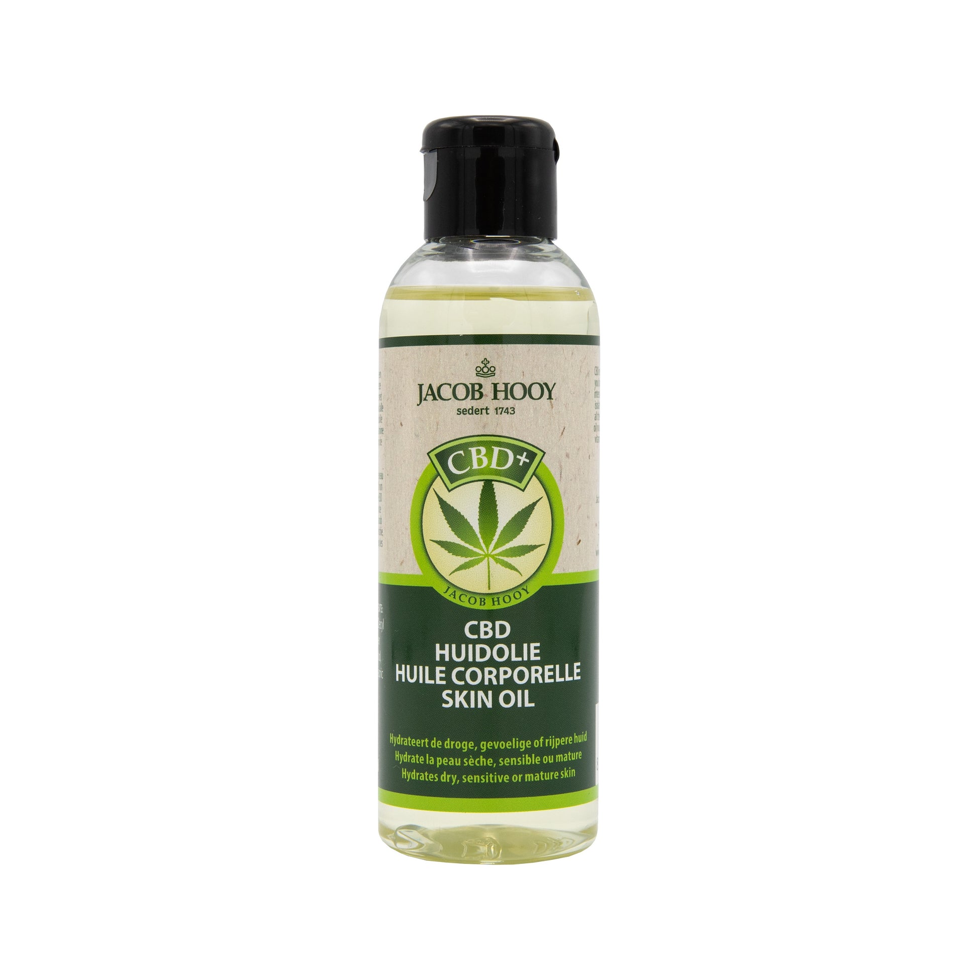 Jacob Hooy CBD plus huidolie 100.00 Milliliter