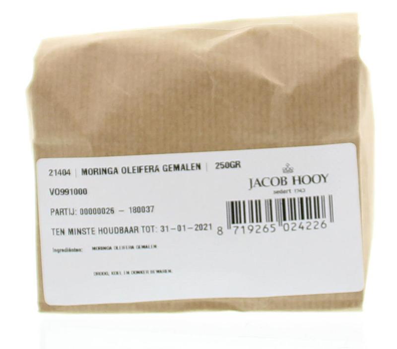 Jacob Hooy Moringa oleifera gemalen 250 Gram