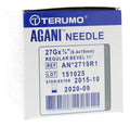 Terumo Injectienaald 04 x 19 27 gram agani 100.00 Stuks