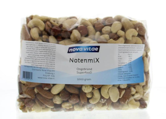 Nova Vitae Notenmix Ongebrand 1 Kilogram