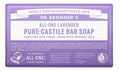 Dr Bronners Barsoap lavendel 140 Gram