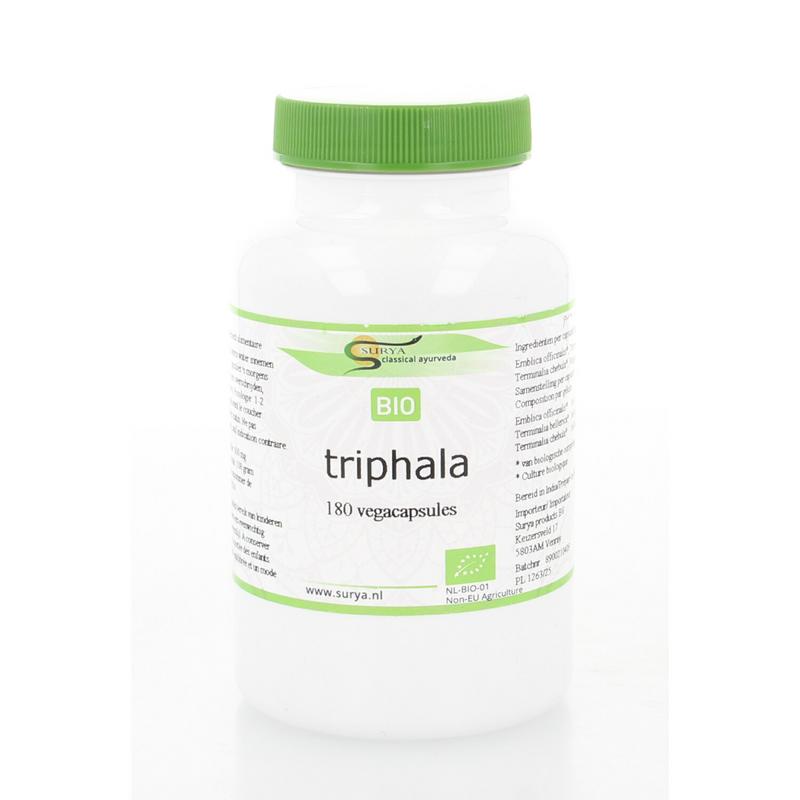 Surya Triphala bio 180 Vegetarische capsules