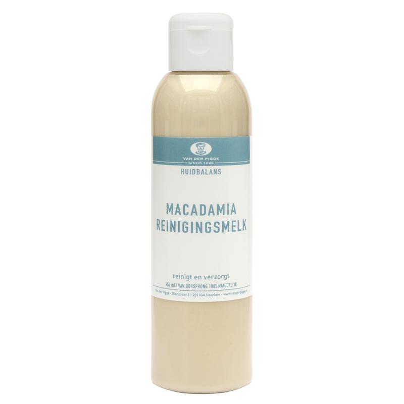 van der Pigge Huidbalans reinigingsmelk macadamia 150 Milliliter