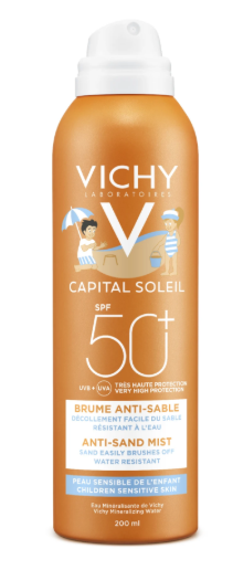 Vichy Capital soleil anti zand mist kids SPF50+ 200.00 Milliliter