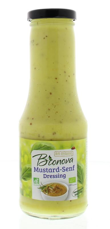 Bionova Mosterd salade dressing bio 290 Milliliter