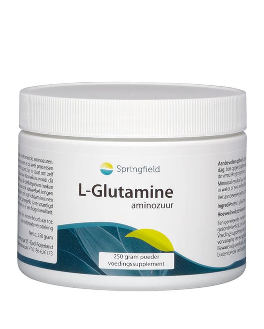 Springfield L-Glutamine poeder 250 Gram