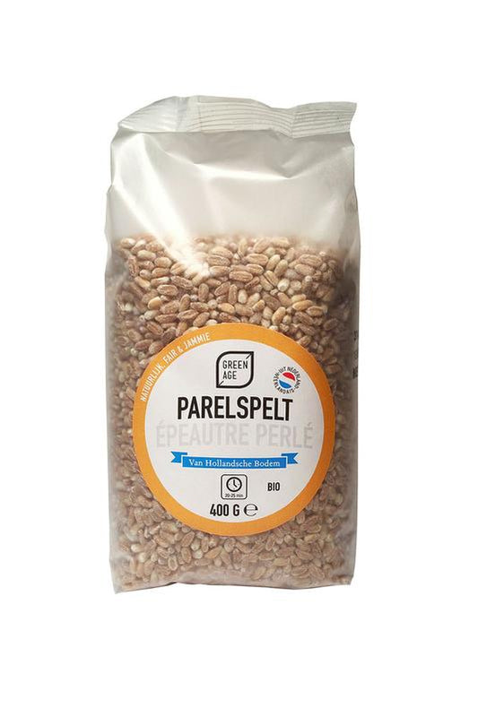Greenage Parelspelt bio 400 Gram
