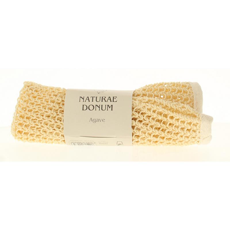 Naturae Donum Scrub handschoen 100% sisal 1.00 Stuks – AtHomePharma