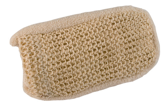 Naturae Donum Scrub handschoen dubbelzijdig sisal katoen 1.00 Stuks