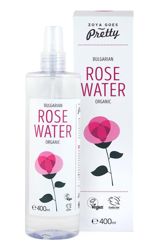 Zoya Goes Pretty Organic rose water 400.00 Milliliter