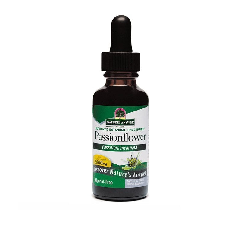 Natures Answer Passiebloem extract alcoholvrij 30.00 Milliliter