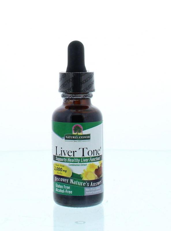 Natures Answer Livertone lever tonicum extract alcoholvrij 30 Milliliter