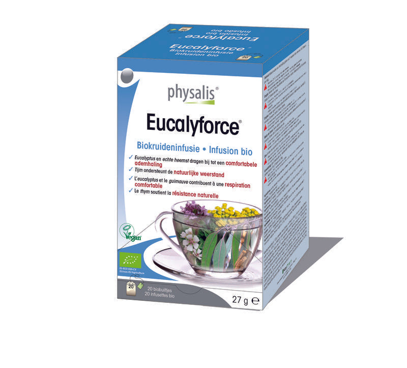 Physalis Eucalyforce thee bio 20 Zakjes