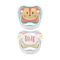 Dr. Brown's Fopspeen prevent animal faces F1 blauw 2.00 Stuks