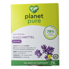 Planet Pure Wasmiddel vloeibaar universeel lavendel 3 Liter