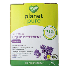 Planet Pure Wasmiddel vloeibaar universeel lavendel 3 Liter