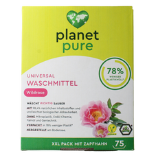Planet Pure Wasmiddel vloeibaar universeel wild rose 3.00 Liter