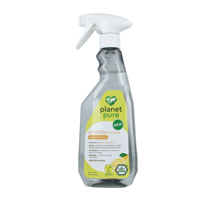 Planet Pure Keukenreiniger lemon spray 500 Milliliter