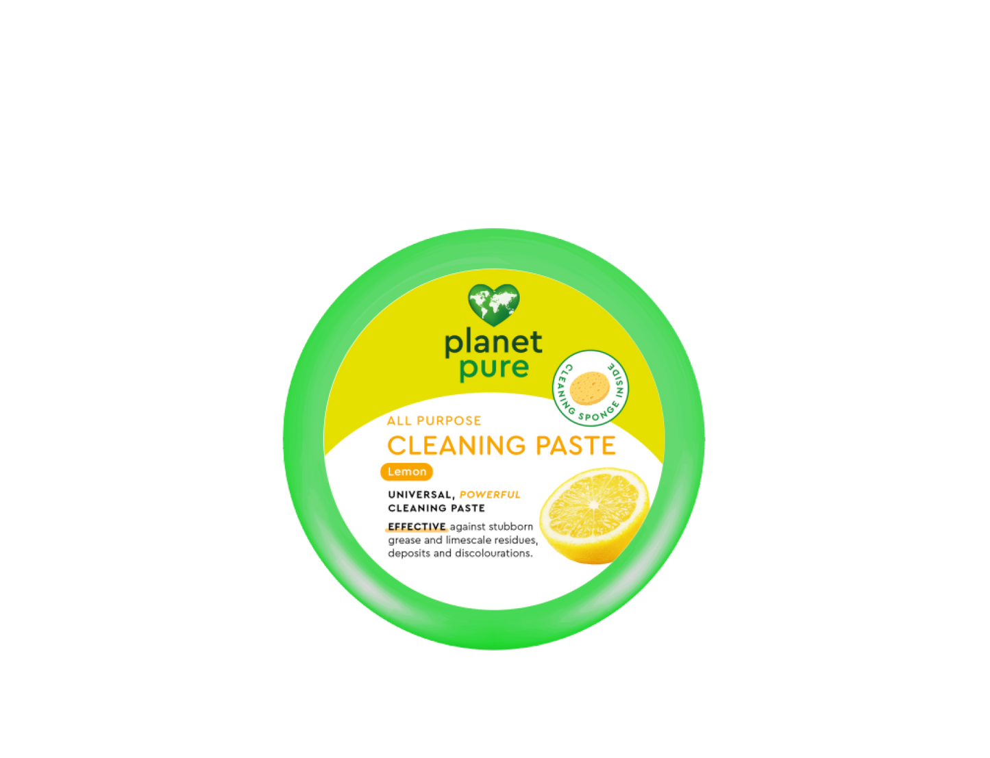 Planet Pure Reinigingspasta lemon 300 Gram