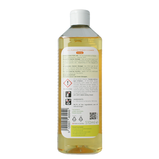 Planet Pure Allesreiniger orange 510 Milliliter