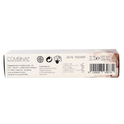 Combinal Wenkbrauwen wimperverf kit bruin 1.00 Set