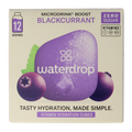 Waterdrop  Microdrink boost blackcurrant bruistabletten 12 Stuks
