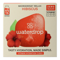 Waterdrop  Microdrink relax hibiscus bruistabletten 12 Stuks