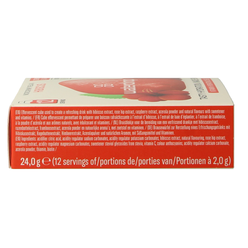 Waterdrop  Microdrink relax hibiscus bruistabletten 12 Stuks