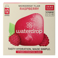 Waterdrop  Microdrink flair raspberry bruistabletten 12 Stuks