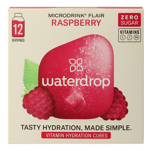 Waterdrop  Microdrink flair raspberry bruistabletten 12 Stuks
