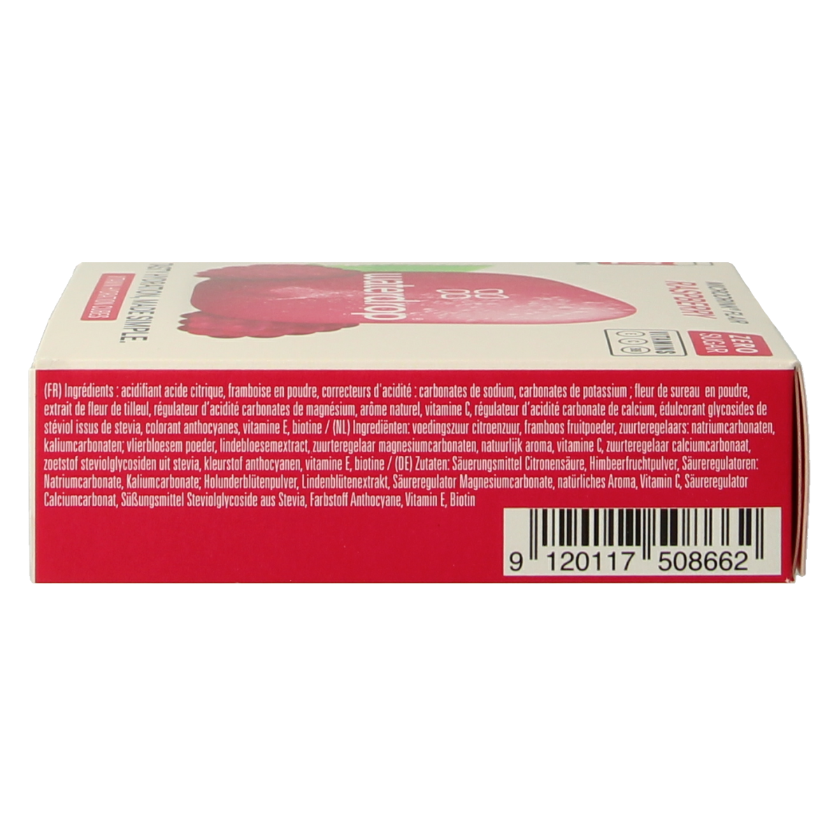 Waterdrop  Microdrink flair raspberry bruistabletten 12.00 Stuks
