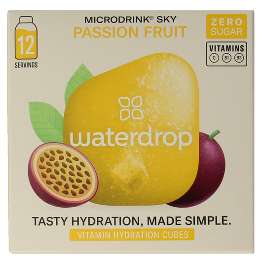 Waterdrop  Microdrink sky passion fruit bruistabletten 12.00 Stuks