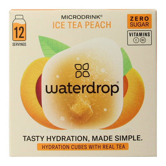 Waterdrop  Microdrink ice tea peach bruistabletten 12 Stuks