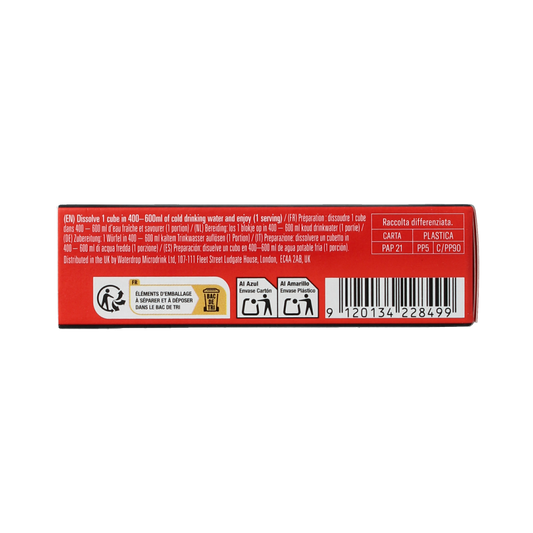 Waterdrop  Microenergy cherry boost 12.00 Stuks
