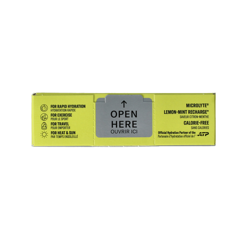 Waterdrop  Microlyte lemon mint 12 Stuks