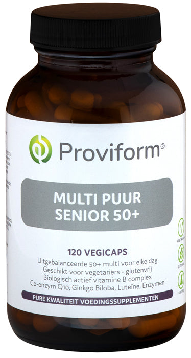 Proviform Multi puur senior 50+ 120 Vegetarische capsules