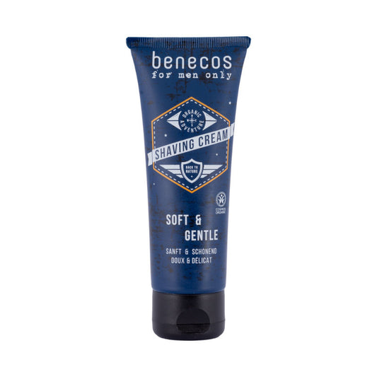 Benecos natural beauty Natural for men only vegan shaving cream 75 Milliliter