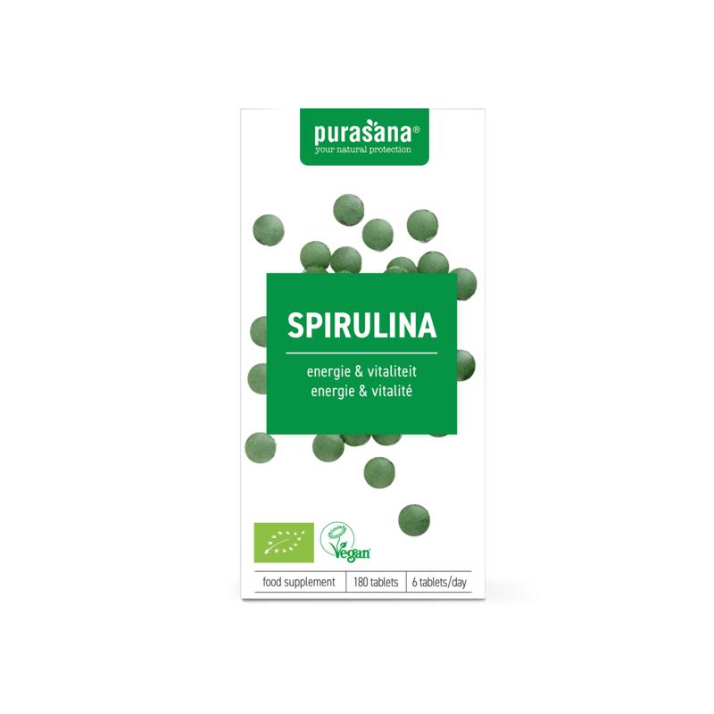Purasana Spirulina vegan bio 180 Tabletten