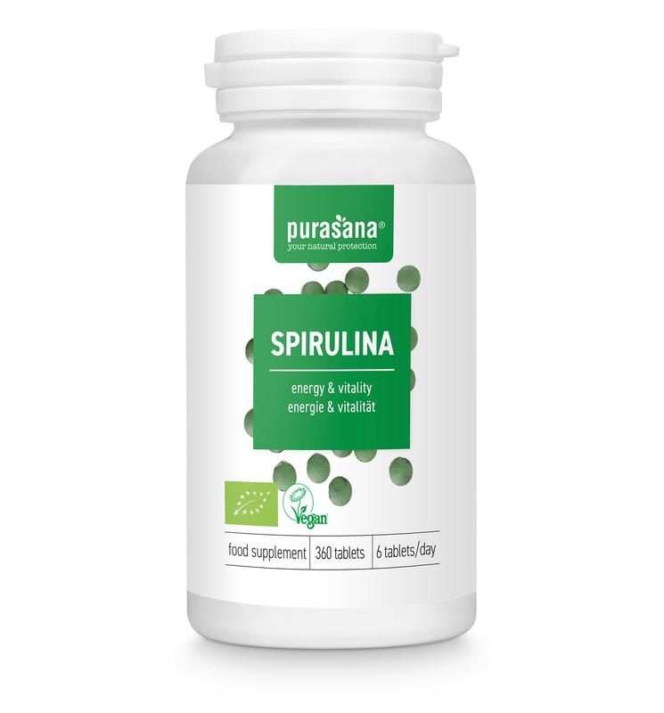 Purasana Spirulina vegan bio 360 Tabletten