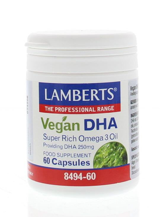 Lamberts Vegan DHA 250mg 60 Capsules