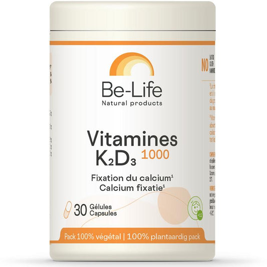 Be-Life Vitamine K2-D3 1000 30 Capsules