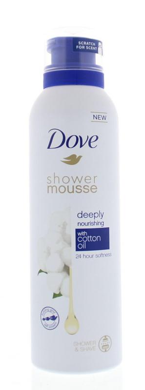 Dove Shower mousse cotton oil 200 Milliliter