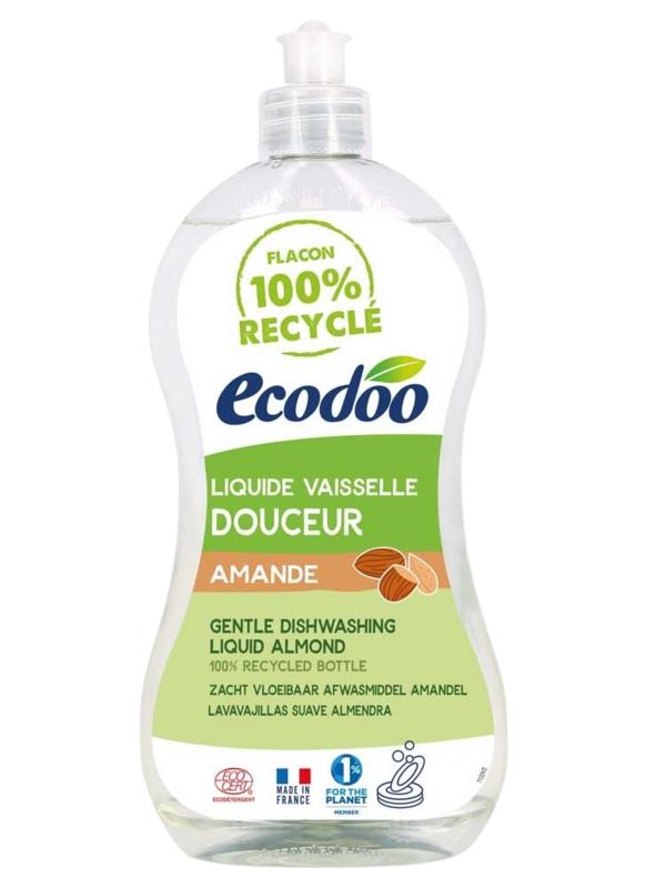 Ecodoo Afwasmiddel  zacht vloeibaar amandel eco 500 Milliliter