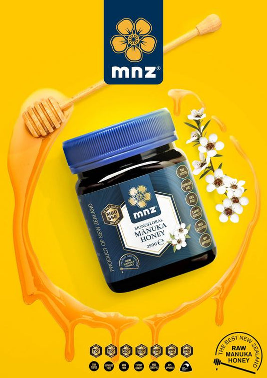 MNZ (Manuka New Zealand) Manuka Honing poster A2 1.00 Stuks