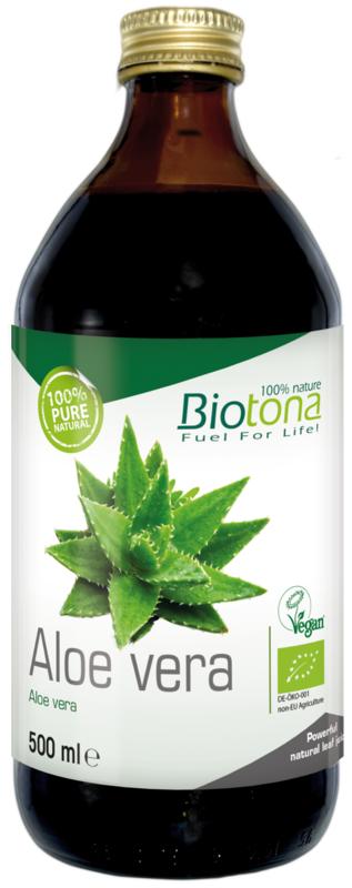 Biotona Aloe vera juice bio 500 Milliliter
