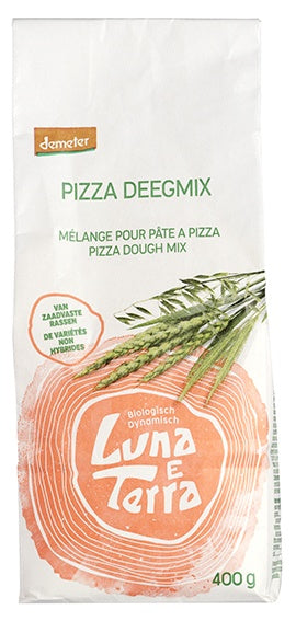 Luna E Terra Pizza deegmix demeter bio 400 Gram