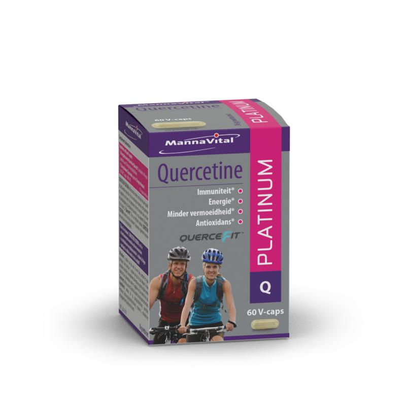 Mannavital Quercetine platinum 60 Vegetarische capsules